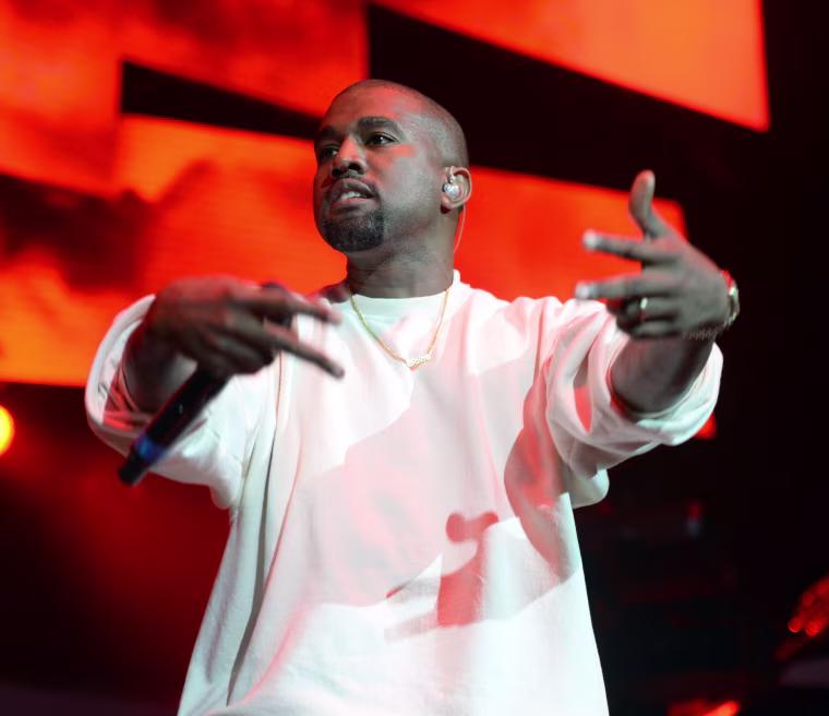 Image: Rapper Kanye West performs