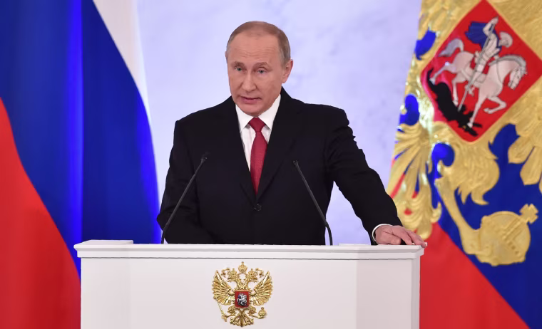 Image: Russian President Vladimir Putin on Dec. 1, 2016