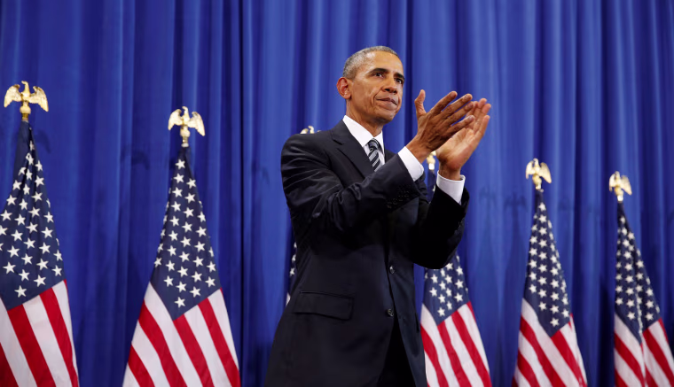 Image: Obama visits MacDill Air Force Base in Tampa, Florida