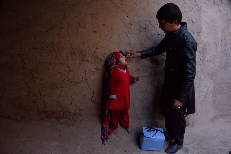 Image: BESTPIX TOPSHOT-AFGHANISTAN-HEALTH-POLIO
