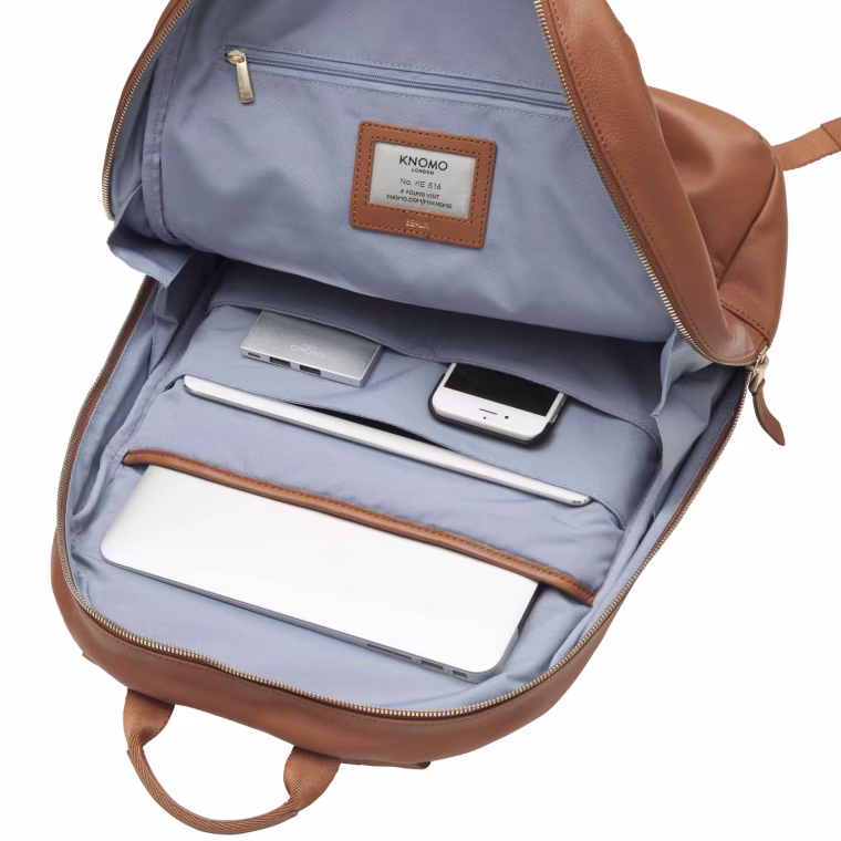 The Knomo Beaux backpack is large enough for all your gadgets, even a 14" laptop.
