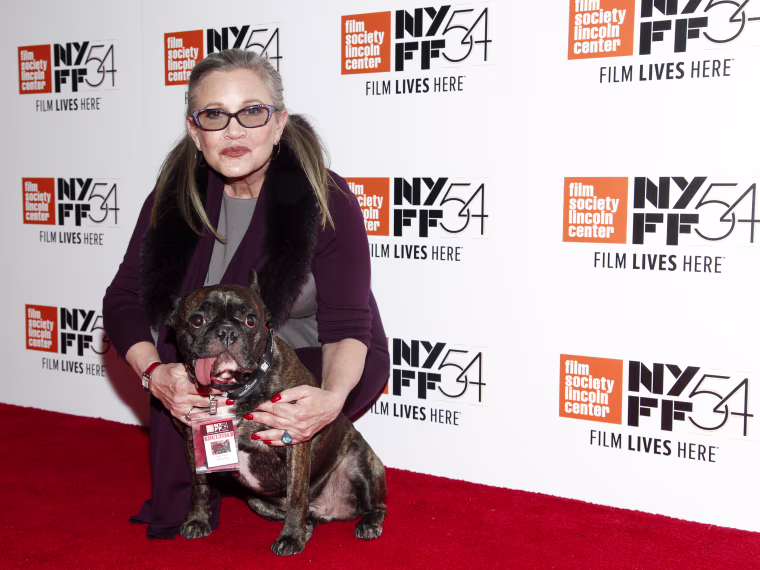 Image: Carrie Fisher's life in pictures
