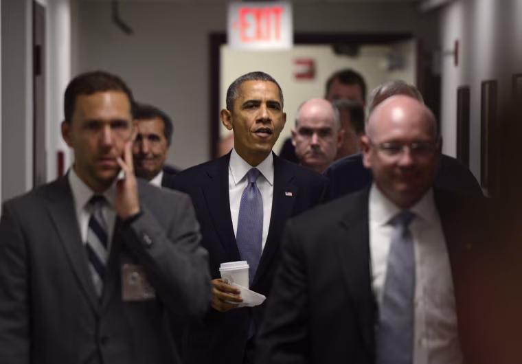 Image: President Obama visits FEMA and delivers rtemarks on the Government Shutdown.
