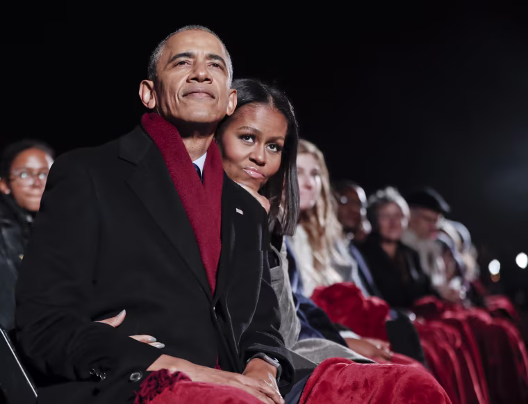 Image: Barack Obama, Michelle Obama