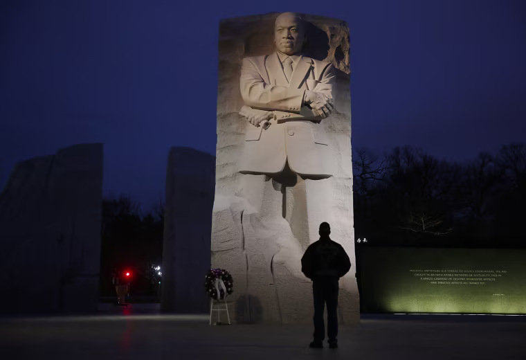 Image: *** BESTPIX *** Martin Luther King Day Observed In Washington DC