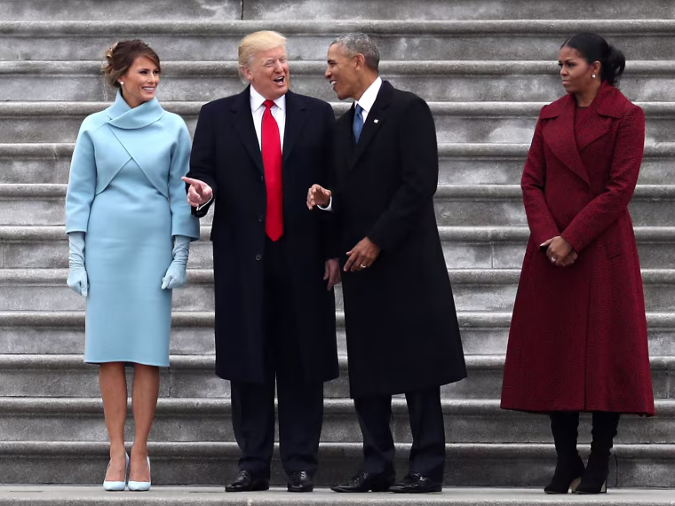 Image: TOPSHOT-US-POLITICS-TRUMP-INAUGURATION-SWEARING IN