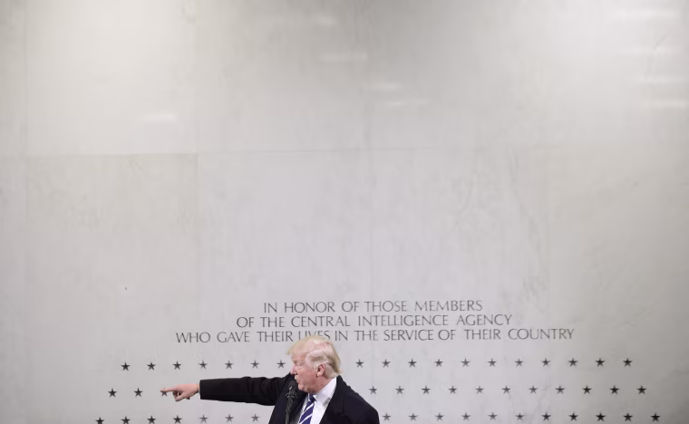 Image: President Trump Speaks At CIA Headquarters