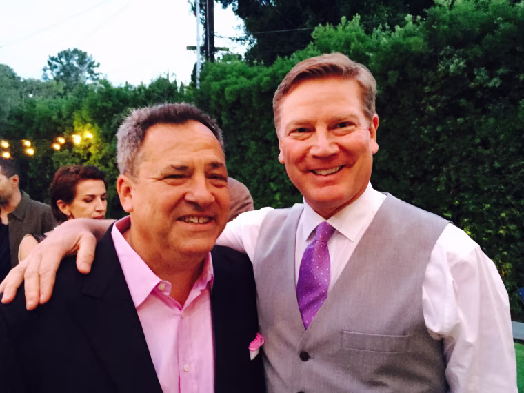 Josh Mankiewicz and Dateline Producer Shane Bishop. 