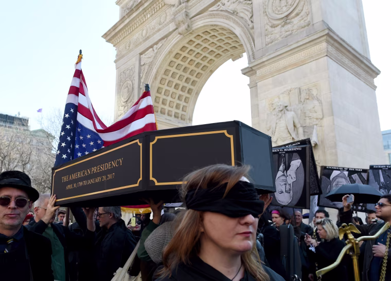 Image: US-POLITICS-TRUMP-PROTEST