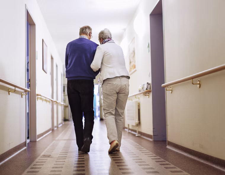 Senior Couple Senior Home