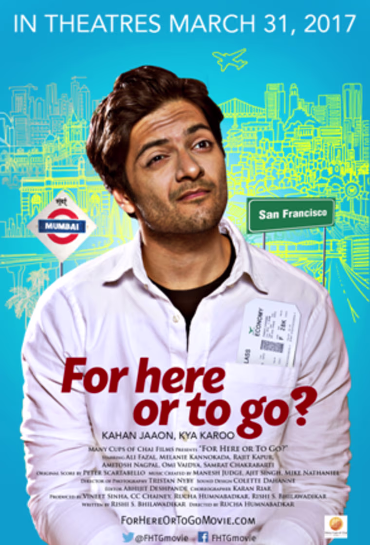 The poster for 'For Here Or To Go?'