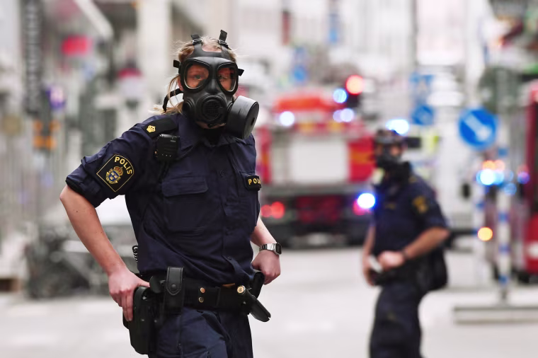 Image: Sweden Truck Crash