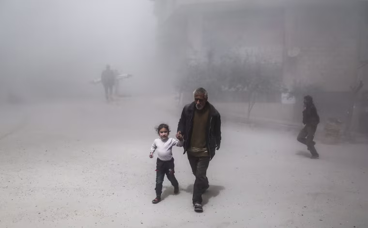Image: TOPSHOT-SYRIA-CONFLICT