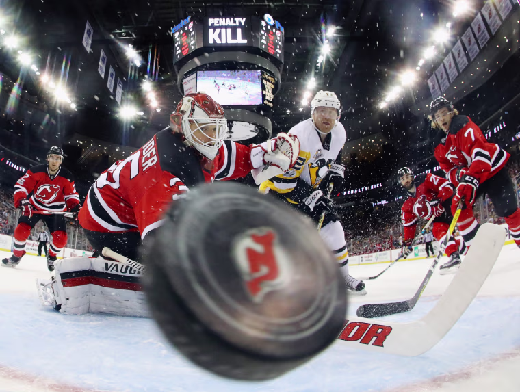 Image: Pittsburgh Penguins v New Jersey Devils