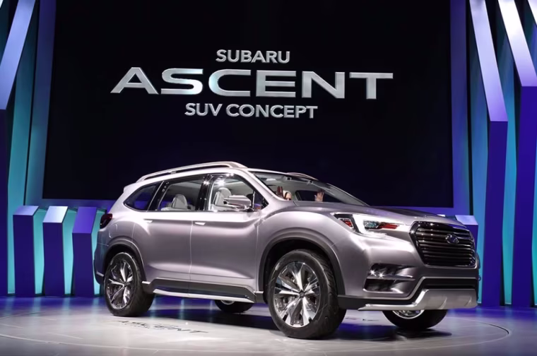 The Subaru Ascent is lavishly equipped.