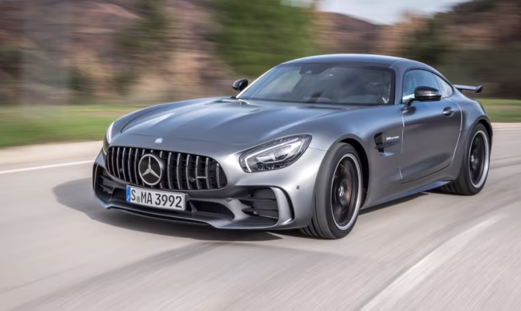 The Mercedes-AMG GT R can handily top 200 mph.