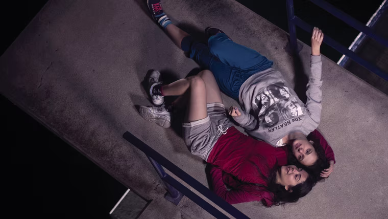 Film still from "Dive"