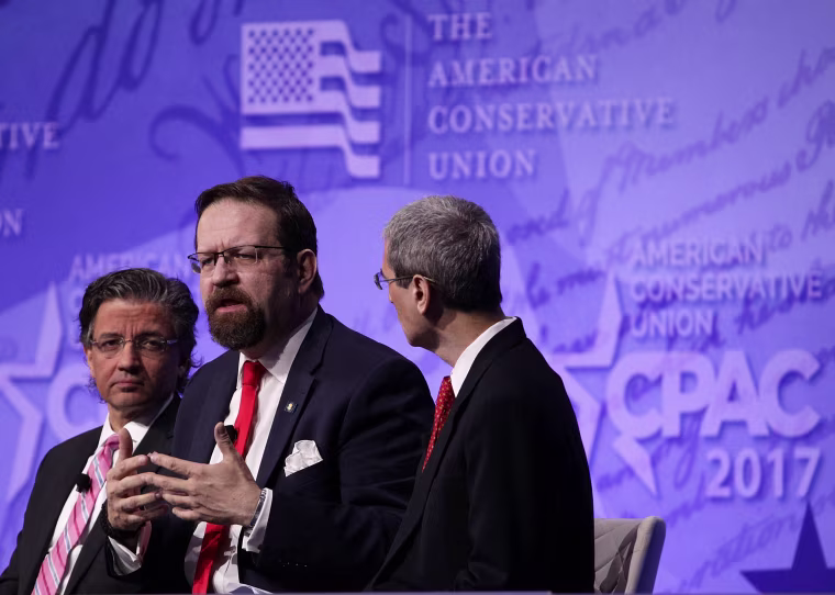 Image: Deputy assistant to President Trump Sebastian Gorka speaks at CPAC