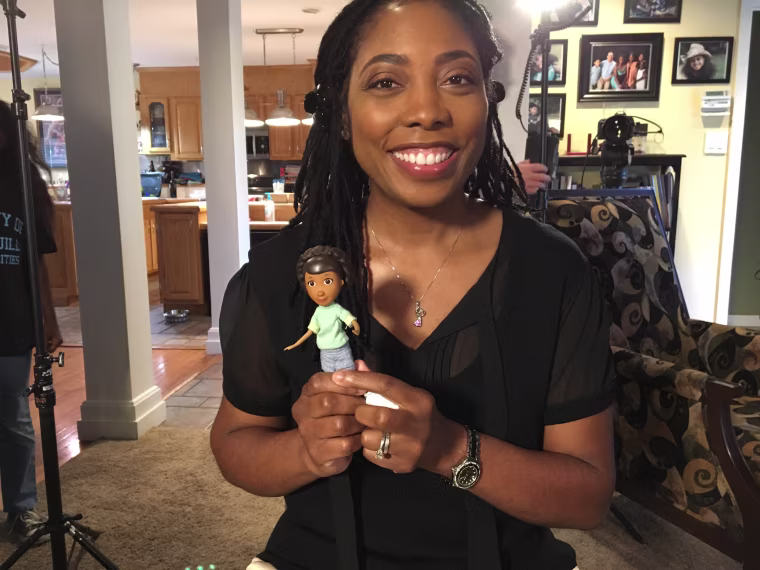 Dr. Myiesha Taylor and Artemis Society’s work with Disney Junior has been so strong, that when it came time for show creator to give Doc’s Mom, Dr. McStuffins, a first name, she named her Myiesha.