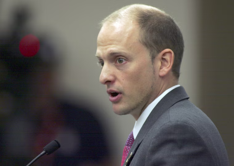 Image: Rep. Jos? Javier Rodr?guez, D-Miami, answers questions about a proposed committee bill during a Higher Education & Workforce Subcommittee meeting at the House Office Building, March 6, 2013, in Tallahassee, Florida.