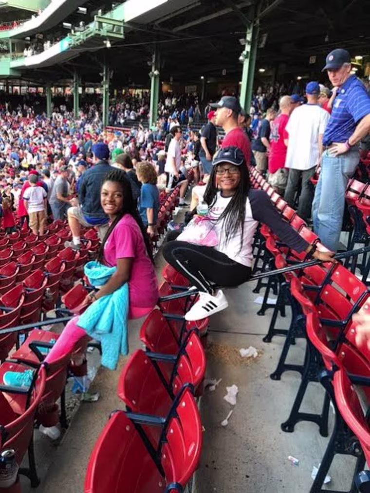 Image: Mya and Deanna Cook