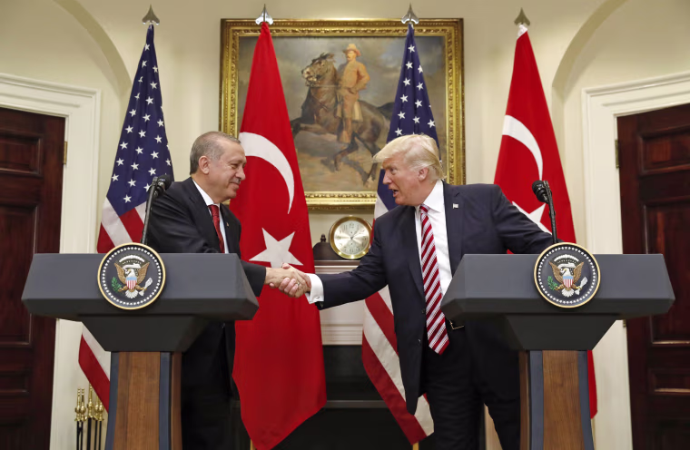 Image: Recep Erdogan and Donald Trump