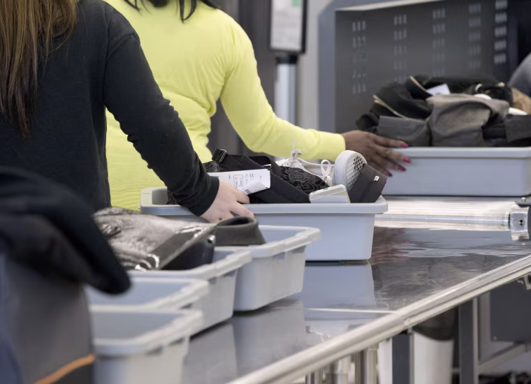 Image: TSA at Fort lauderdale-Hollywood Int Airport