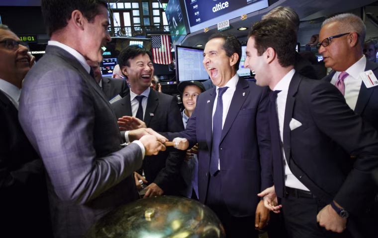 Image: Altice IPO at New York Stock Exchange