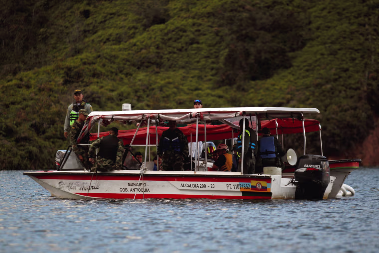 IMAGE: Rescuers in Colombia