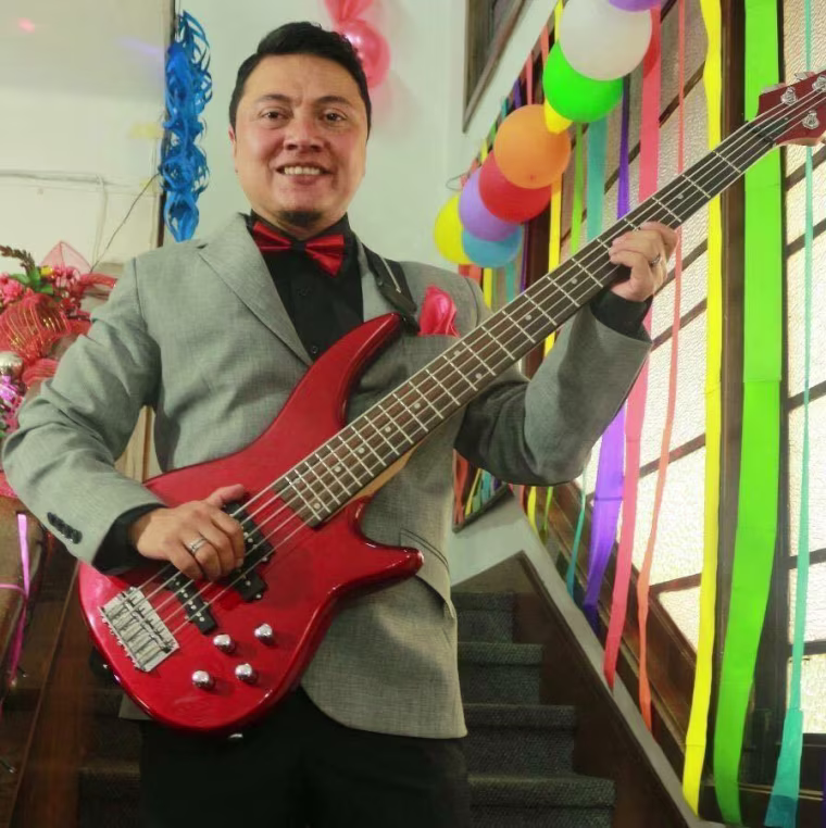 Jhonnatan Espinosa, member of the band 250 Milligrams