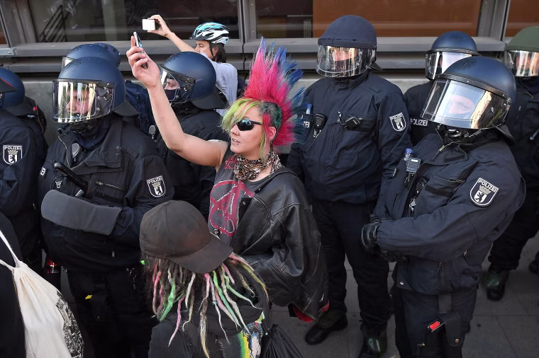 Image: Protesters March During The G20 Summit