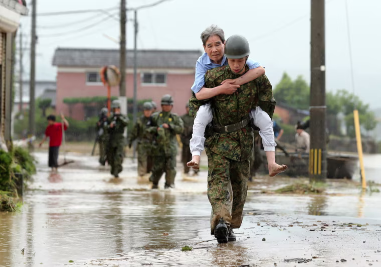 Image: Japan Flooding