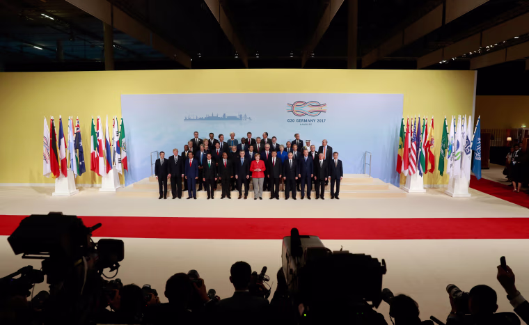 Image: TOPSHOT-GERMANY-G20-SUMMIT