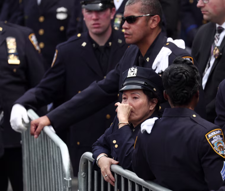 Image: New York City Police Officer Miosotis Familia Funeral