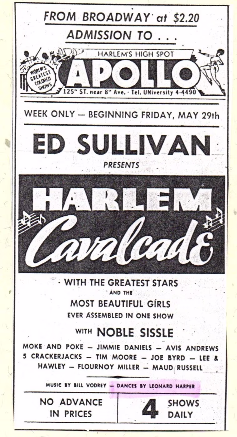 Image: Harlem Cavalcade Announcement
