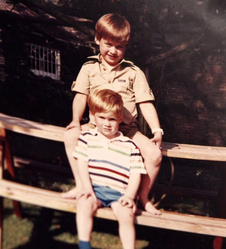 Image: Prince William and Prince Harry