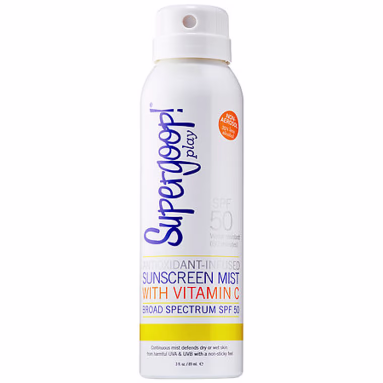 Supergoop suncreen mist