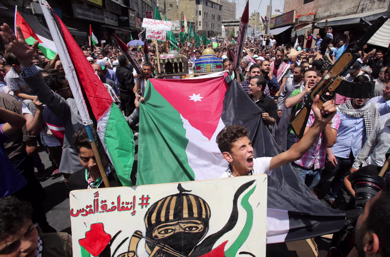 Image: JORDAN-PALESTINIAN-ISRAEL-CONFLICT-JERUSALEM