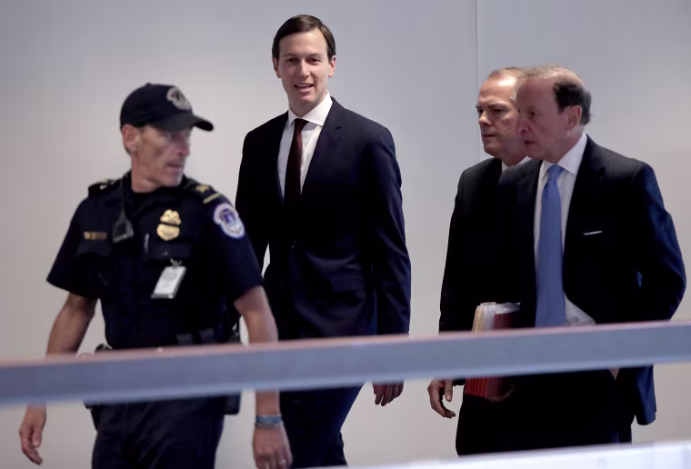 Image: Jared Kushner Interviewed By Senate Intelligence Cmte In Closed Session