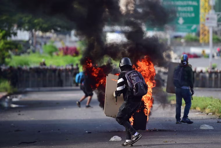 Image: Venezuelan protest