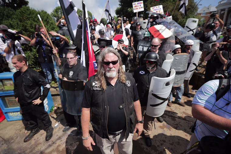 Image: Violent Clashes Erupt at \"Unite The Right\" Rally In Charlottesville