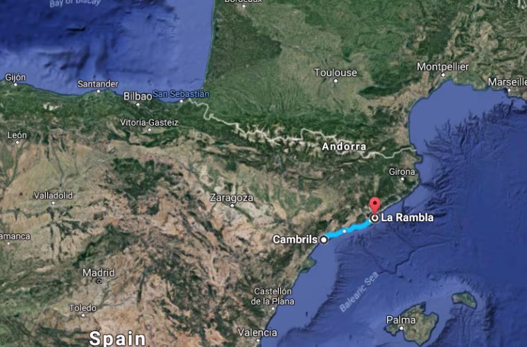 Image: Spain Map
