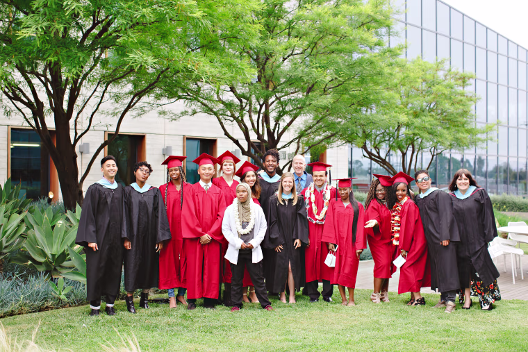 Belkin founder Chet Pipkin attends Da Vinci Schools RISE graduation.