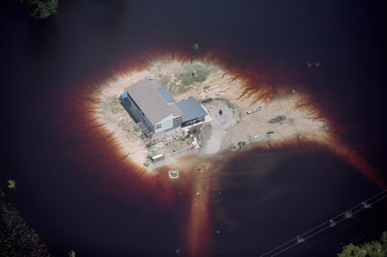 Image: Southeast Texas Inundated After Harvey Makes Second Pass Over The Region