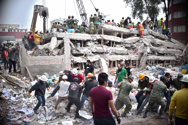 Image: TOPSHOT-MEXICO-QUAKE