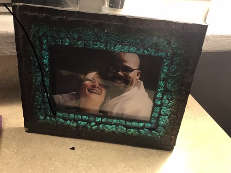 Hamilton's James Monroe Inglehart with his wife, Dawn