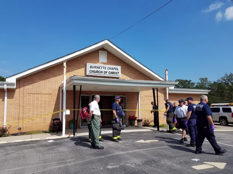 Image: Burnette Chapel Church of Christ in Antioch, Tennessee