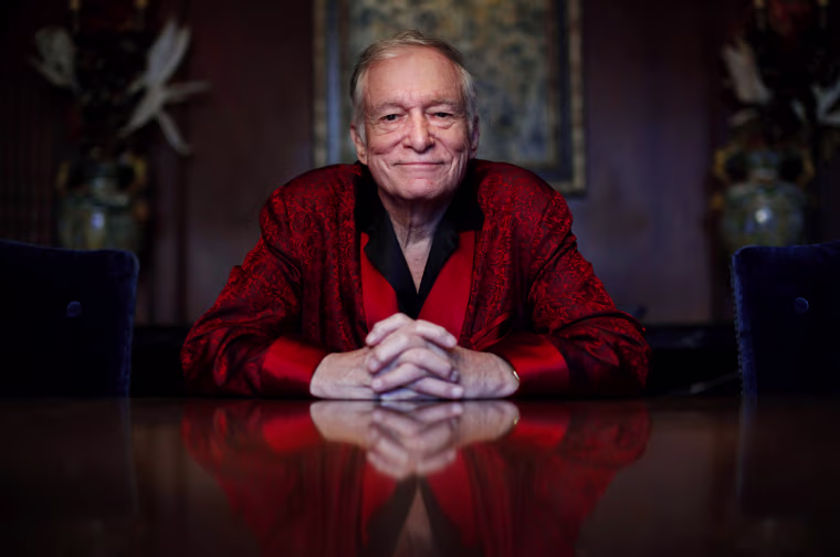 Image: Playboy magazine founder Hugh Hefner