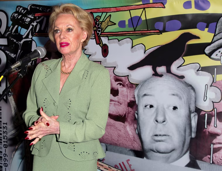 Image: Actress and "The Birds" cast member Tippi Hedren attends the "Directors Series" 2nd Annual Commemorative Ticket press event presented by Red Line Tours at the Egyptian Theater on Jan. 17, 2013 in Hollywood, California.