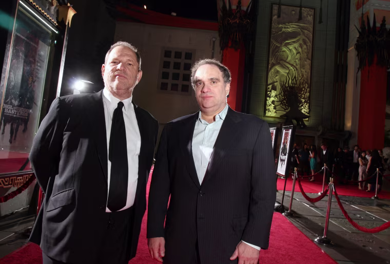 Image: Bob and Harvey Weinstein